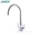 Dual Handle Supporing Chrome 360 Degree Kitchen Faucet